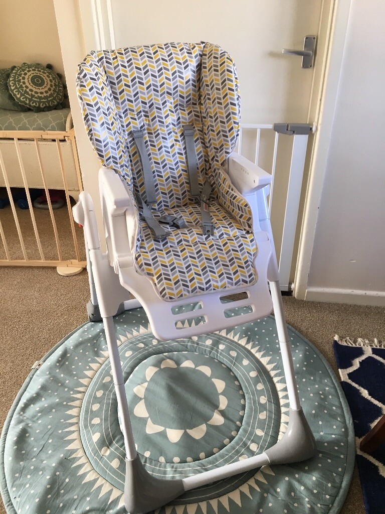 mothercare chevron highchair